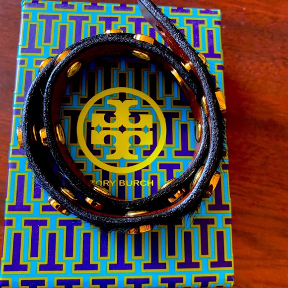 Tory Burch Calf Hair Double Bracelet - Picture 2 of 2